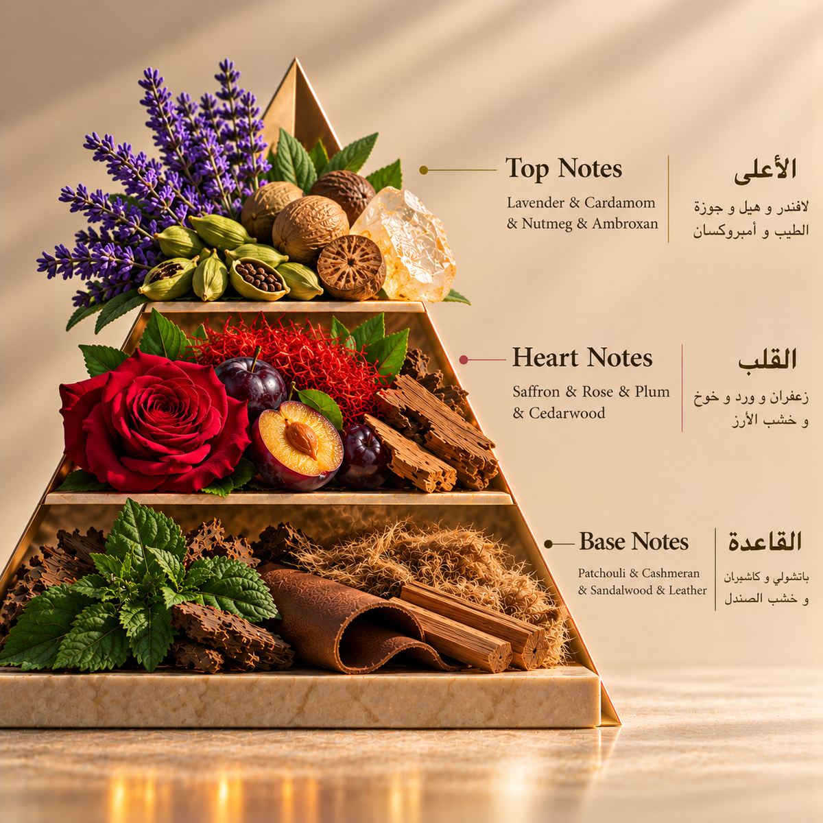 Fragrance pyramid / الهرم العطري — Carbon 100 ML